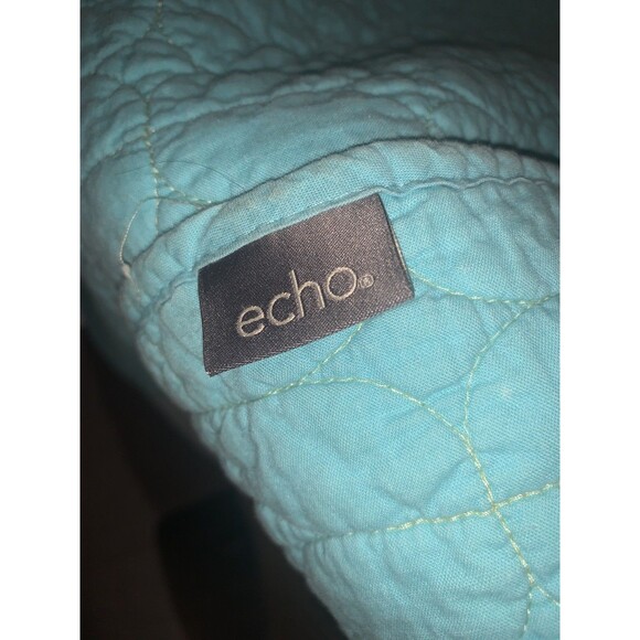 Echo Design 3 piece quilt queenComforter  Sham Set - Picture 8 of 16